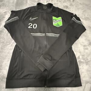 Nike THUSC Dri Fit Jacket Soccer FC Sz Small Mens  Oregon Pnw Lot Futbol Vtg